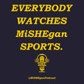 Everyone Watches miSHEgan Sports Jersey Tee - Navy
