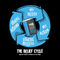 Youth Zingerman's Roadhouse The Belief Cycle Soft Style T-Shirt - Black