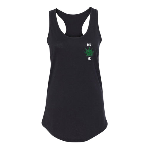 Words of Wonder IYKYK Ladies Racerback- Black