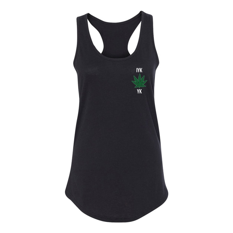 Words of Wonder IYKYK Ladies Racerback- Black