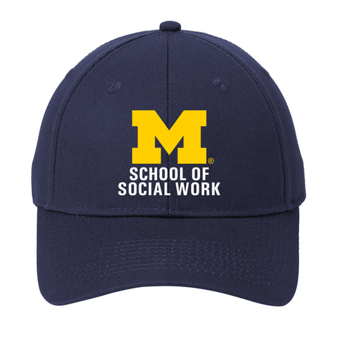 UMSSW Cotton Twill Cap - Navy