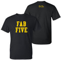 Fab Five T-Shirt - Black