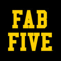 Fab Five T-Shirt - Black