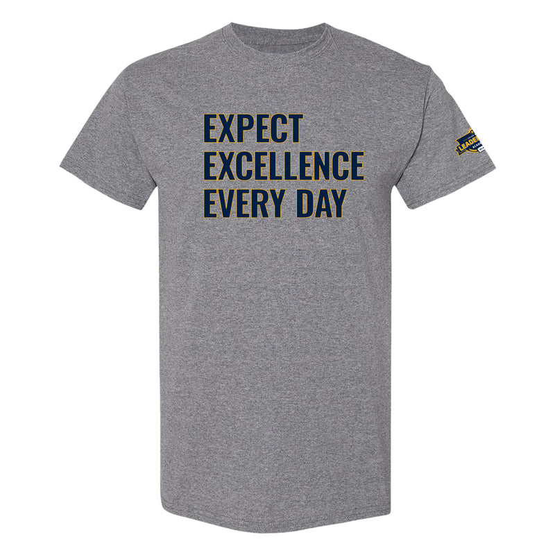 JRLA Expect Excellence Every Day T-Shirt - Graphite Heather