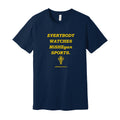 Everyone Watches miSHEgan Sports Jersey Tee - Navy