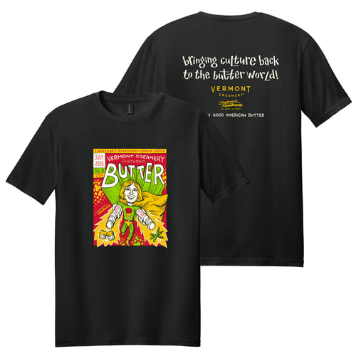 Vermont Creamery Cultured Butter Softstyle T-Shirt - Black