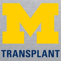 UM Transplant Logo Longsleeve T-Shirt - Grey