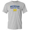 UM Transplant Team T-Shirt - Sports Grey