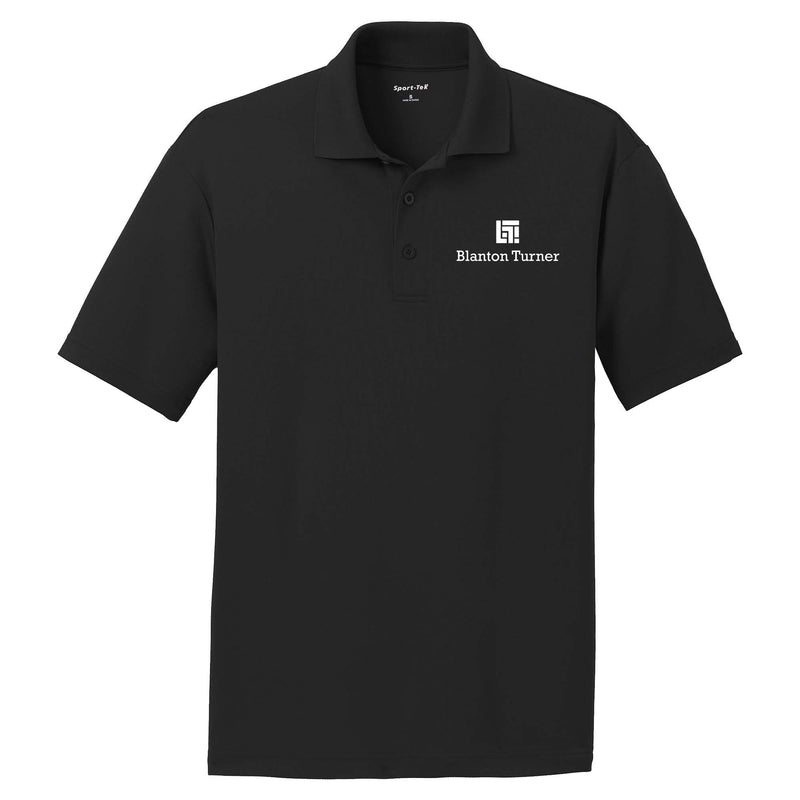 Blanton Turner Unisex PosiCharge RacerMesh Polo - Black