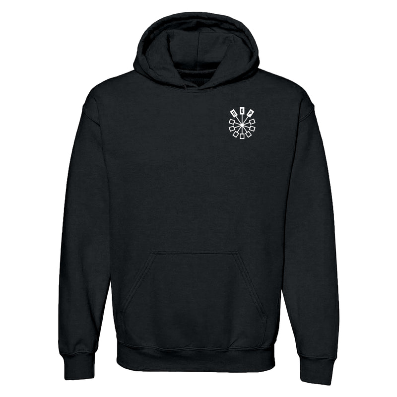 UGP Pinwheel Logo Hooded Sweatshirt- Black