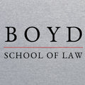 Boyd Apparel School of Law Crewneck Sweatshirt- Sport Grey