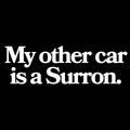 RunPlayBack My Other Car Is A Surron T-Shirt- Black