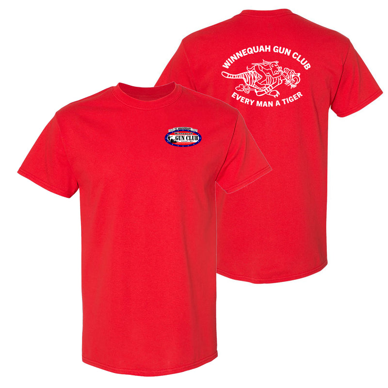 WGC - Every Man A Tiger Basic T-Shirt - Red