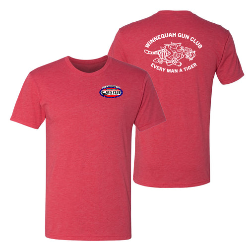 WGC - Every Man A Tiger Comfort T-Shirt - Vintage Red