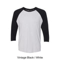 Next Level Apparel Unisex 3/4 Sleeve Triblend Raglan Tee