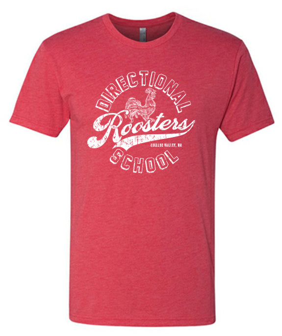 Directional School Tee - Vintage Red