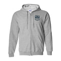 NYPD Triathlon Team Zip Hoodie- Sport Grey