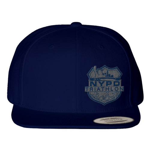 NYPD Triathlon Web Logo - Flatbill Navy
