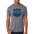 NYPD Triathlon Team Distress Logo Tee- Premium Heather